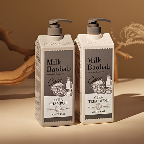 Milk Baobab Cera Shampoo + Treatment White Musk 1200ml