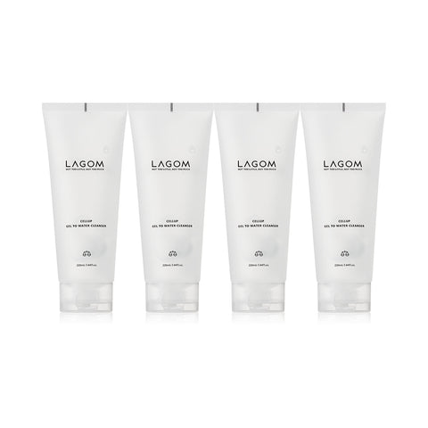 Lagom Gel to Water Cleanser 220ml (4 Pack)