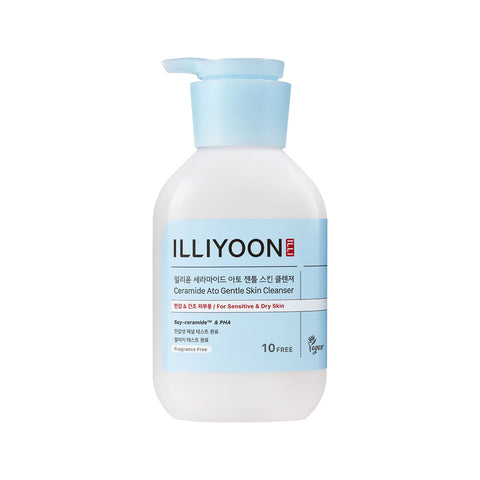 ILLIYOON Ceramide Ato 5.0 pH Mild Fragrance-Free Gentle Skin Cleanser 400ml