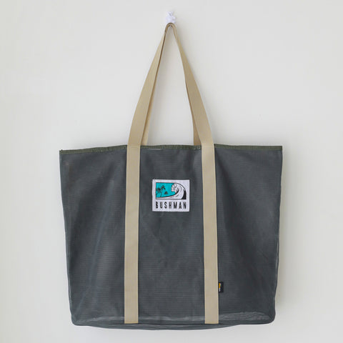Bushman Cordura Beach Bag (Extra-Large, Khaki/White/Black)