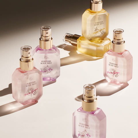 BOM Perfume Body Mist 110ml (3 Pack + 30ml Travel Mist)