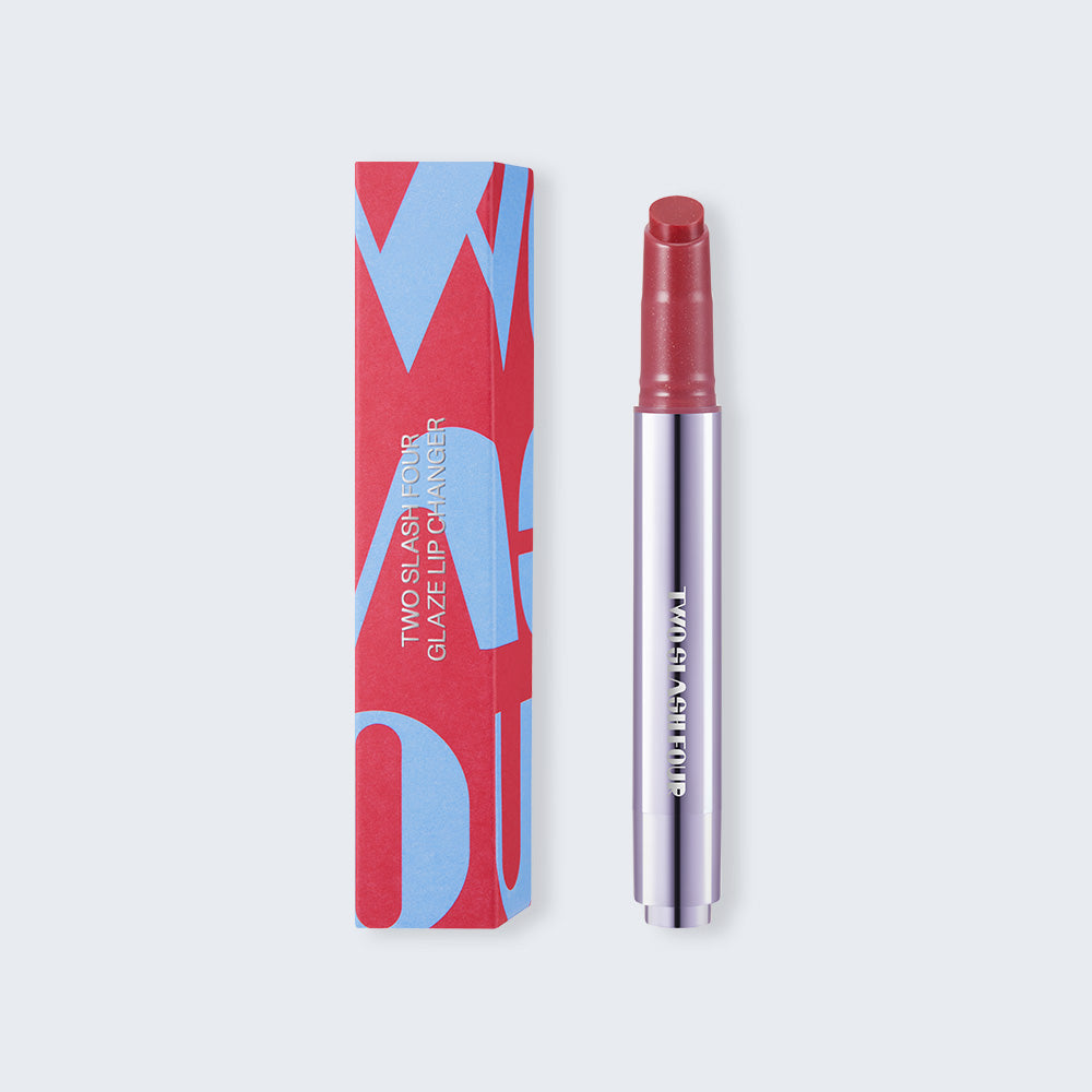Two Slash Four Glaze Lip Changer Nu Red