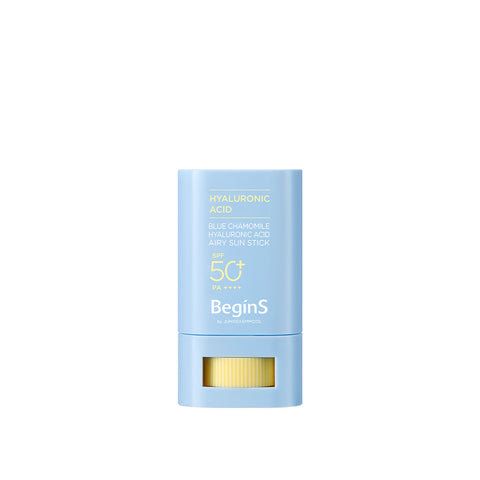 BeginS By JUNG SAEM MOOL Blue Chamomile Hyaluronic Airy Sun Stick 15g