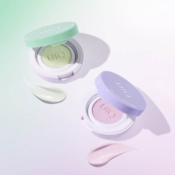 UIQ Biome Remedy Mini Tone-Up Sun Cushion SPF50+ 6g (Violet/Green, choose 1)