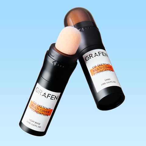 Grafen Tip Sketch Multi-Cover Foundation Sponge (3 pcs)