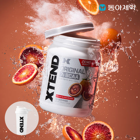 XTEND BCAA 50 Servings - Orange Flavor (1 Tub)