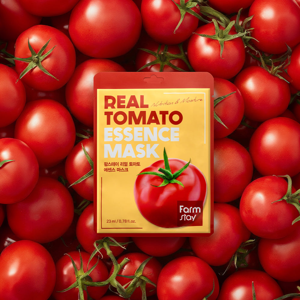 Farmstay Real Tomato Essence Mask 23ml (10 Sheets)