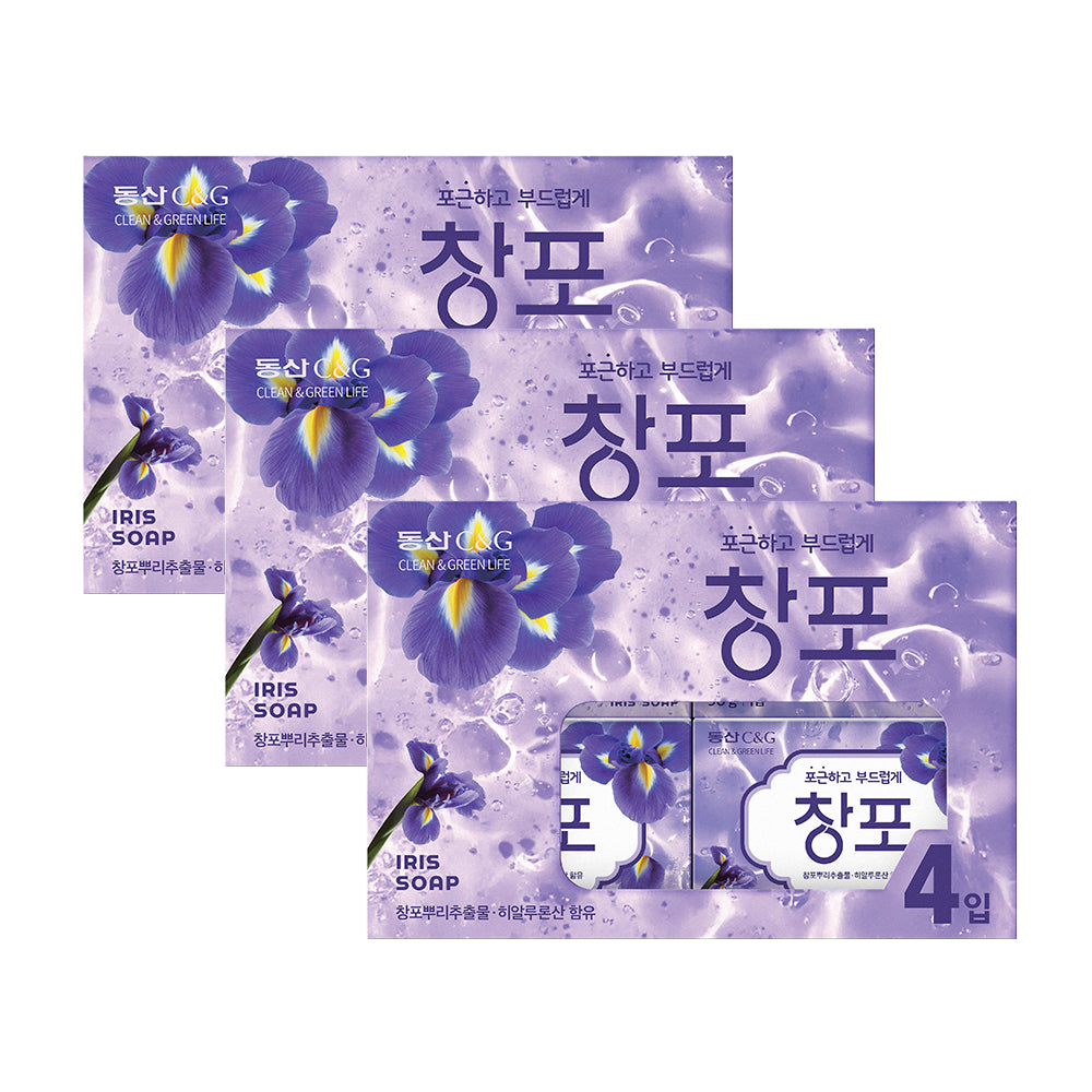 Clio Dongsan C&G Changpo Soap 90g (4 bars x 3 packs)