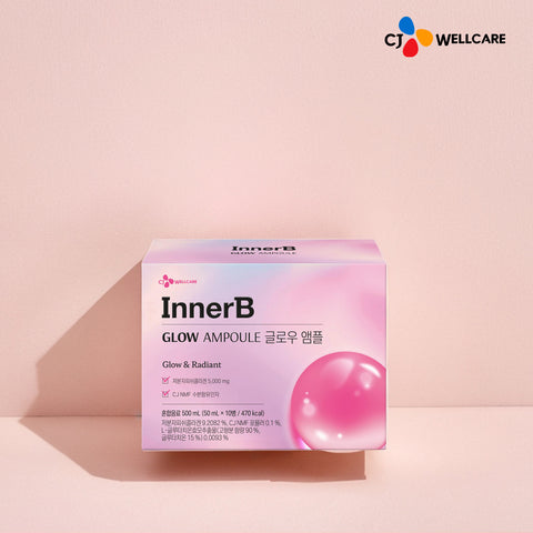 CJ Wellcare InnerB Glow Ampoule - Low-Molecular Collagen Booster 5000 50ml x 10P (3 Pack)