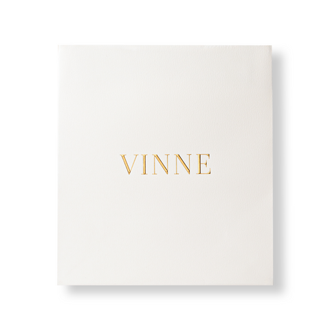 Vinne Premium White Gift Shopping Bag