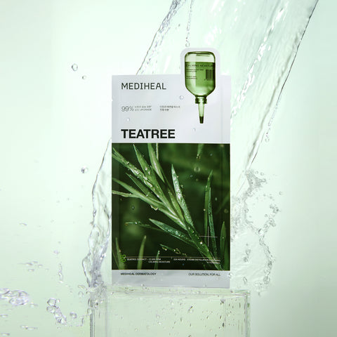 Mediheal Essential Mask Tea Tree, 10 Sheets (4 Pack)