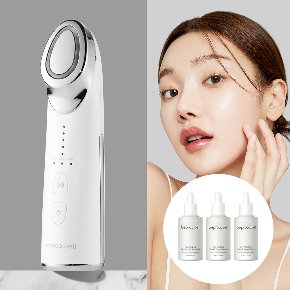 Beproccell Esthetic 3-Month Set (Beauty Device + 3 Ampoules)
