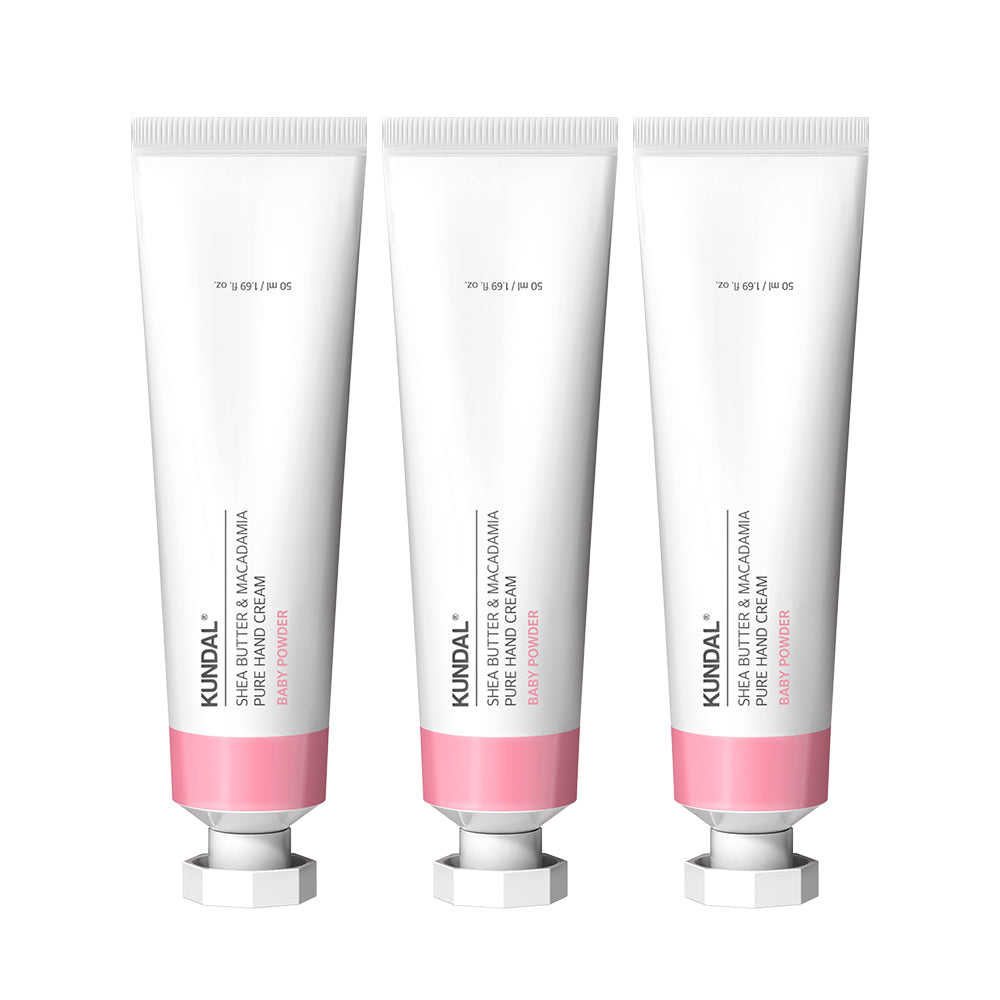 Kundal Pure Hand Cream 3-Piece Set 50ml