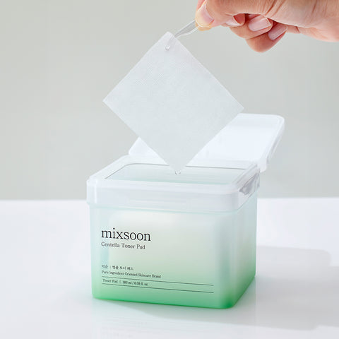 Mixsoon Centella Toner Pads 180ml 120Sheets (2 Pack)