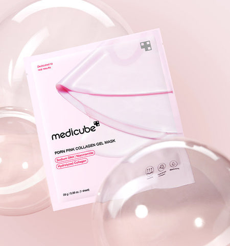 Medicube PDRN Pink Collagen Gel Mask Pack 4 Sheets (2 pack)