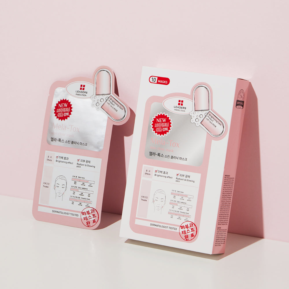 Leaders Insolution Mela-Tox Skin Clinic Mask 25ml (10 sheets)
