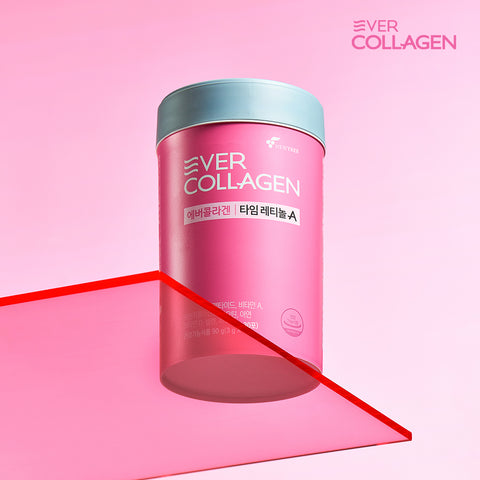 Newtree Ever Collagen Time Retinol A 2-Month Powder (GPH Low-Molecular Tri-Peptide Collagen)