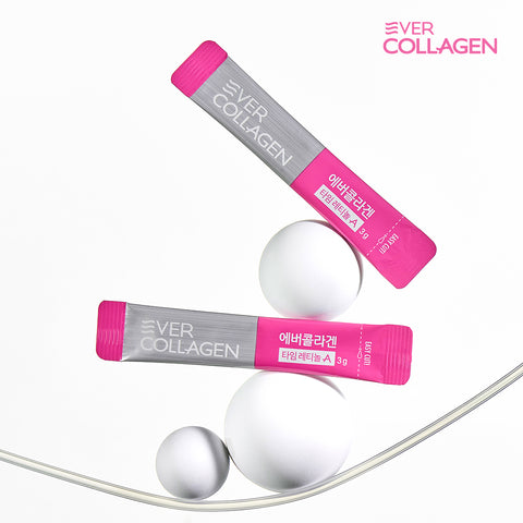 Newtree Ever Collagen Time Retinol A 4-Month Supply (GPH Low-Molecular Tri-Peptide Collagen)