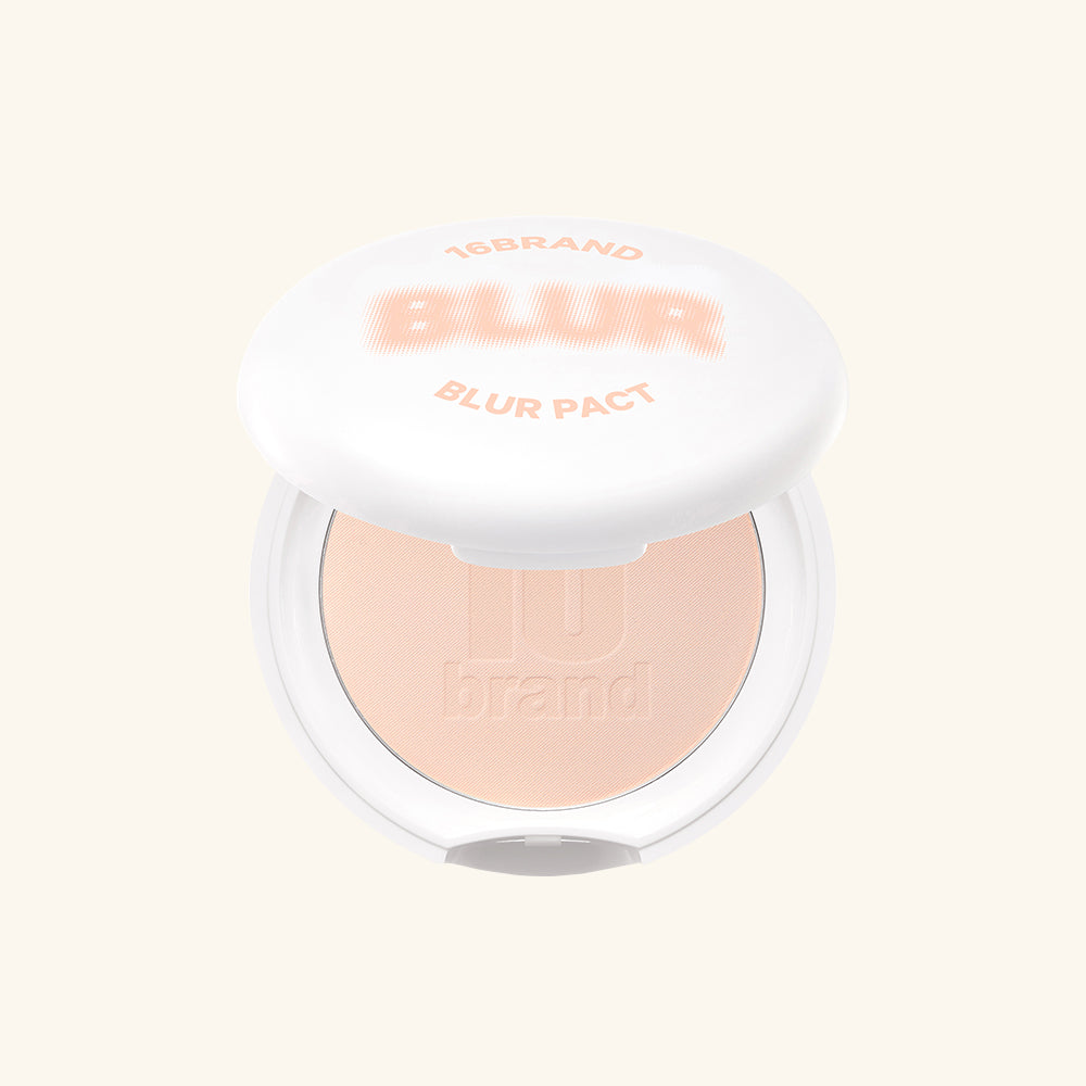 Chosungah Beauty 16Brand Blur Powder Pact Skin Beige 8ml