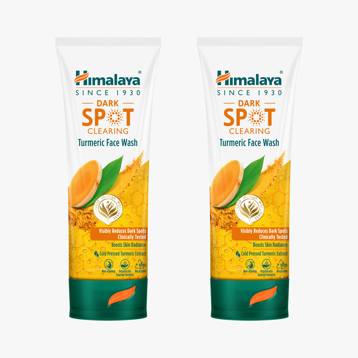 Himalaya Dark Spot Clearing Turmeric Wash 100ml (2 Pack)