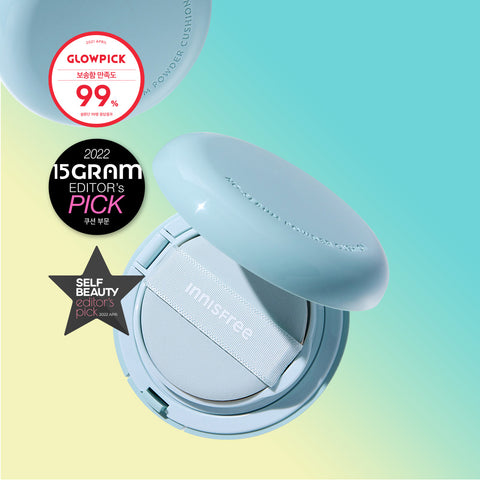 Innisfree No-Sebum Powder Cushion [13C] 14g + Refill 14g