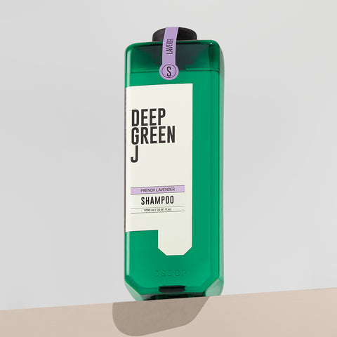 Jsoop Deep Green J Aroma French Lavender Eco Vegan Relaxing Shampoo 1000ml