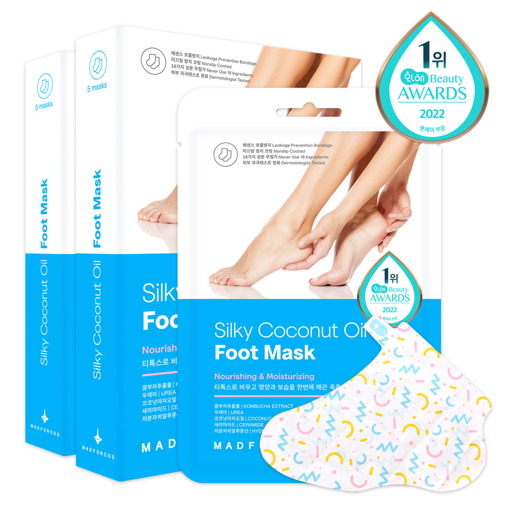 Madforcos Foot Moisture & Nourishing Foot Mask Pack - 10 Sheets