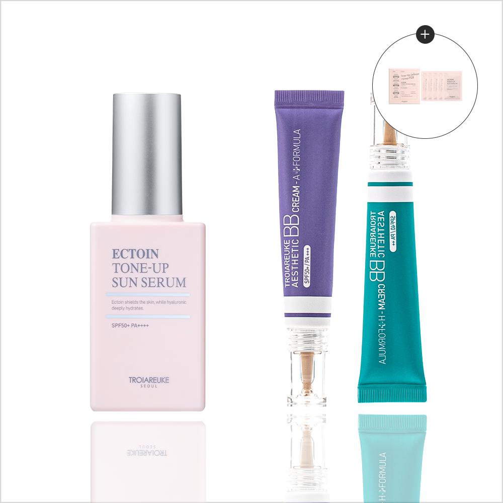 Troiareuke Ectoin Tone-Up Sun Serum 50ml + Esthetic BB A/H 15ml