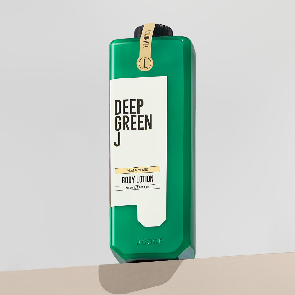 Jsoop Deep Green J Aroma Body Lotion (Ylang Ylang) 1000ml