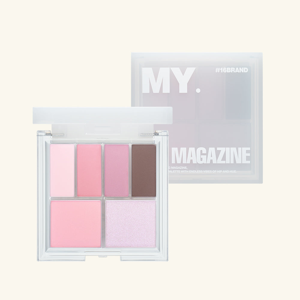 Chosungah Beauty 16Brand My Magazine Eyeshadow Multi Palette 7.1g