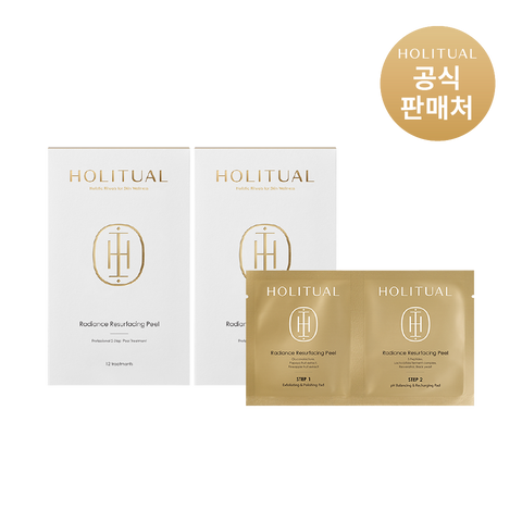 Holitual Radiance Re-Surfacing Peel Pads 12 pads (2 pack)