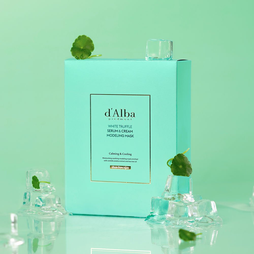 d'Alba White Truffle Serum & Cream Modeling Mask Calming & Cooling 4P