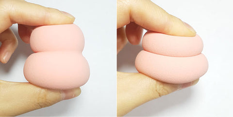 Rire Water Puff Makeup Base Sponge - 5pc