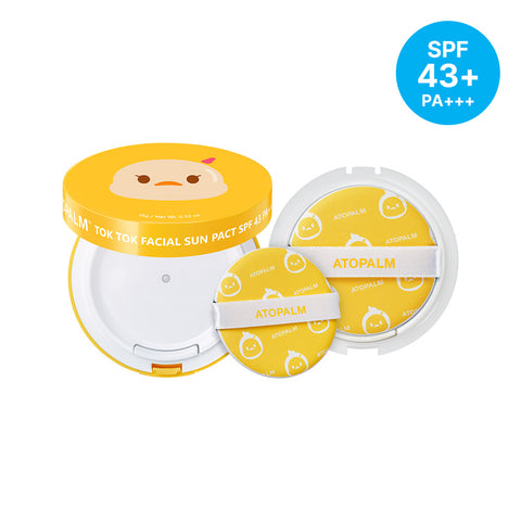 Atopalm TokTok Facial Sun Pact 15g + Refill 15g