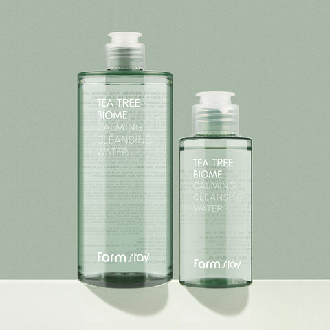 Farmstay Tea Tree Biome Calming Cleansing Water Set 400ml + 100ml