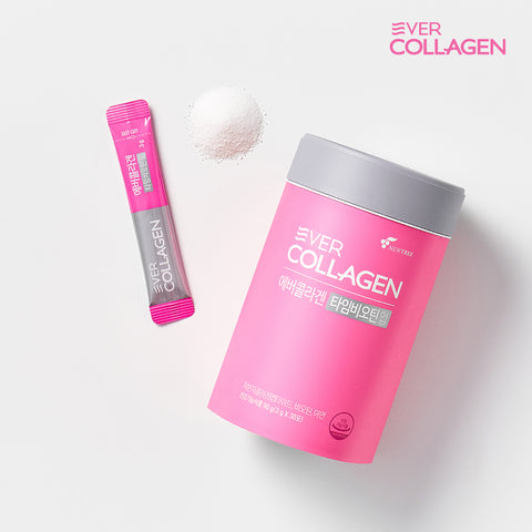 Newtree Ever Collagen Time Biotin Up 12-Month Package (GPH Low-Molecular Tripeptide Collagen)