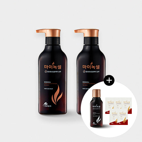 Minoxell Scalp Intensive Hair-Loss Care Shampoo 400ml (2 Pack)