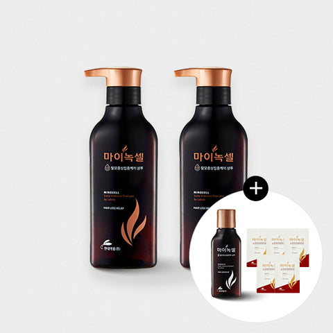 Minoxell Scalp Intensive Hair-Loss Care Shampoo 400ml (2 Pack)