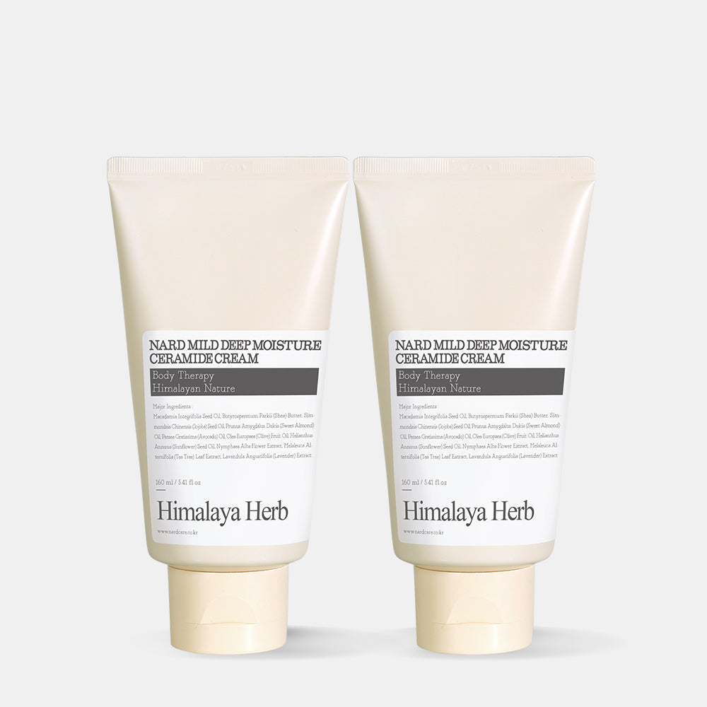 Nard Mild High-Moisture Ceramide Cream 160ml (2 Pack)