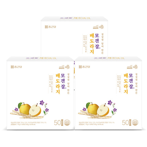 Chongkundang Mogenjal Bae-Doraji Essence Sticks 15g x50 (3 Pack)
