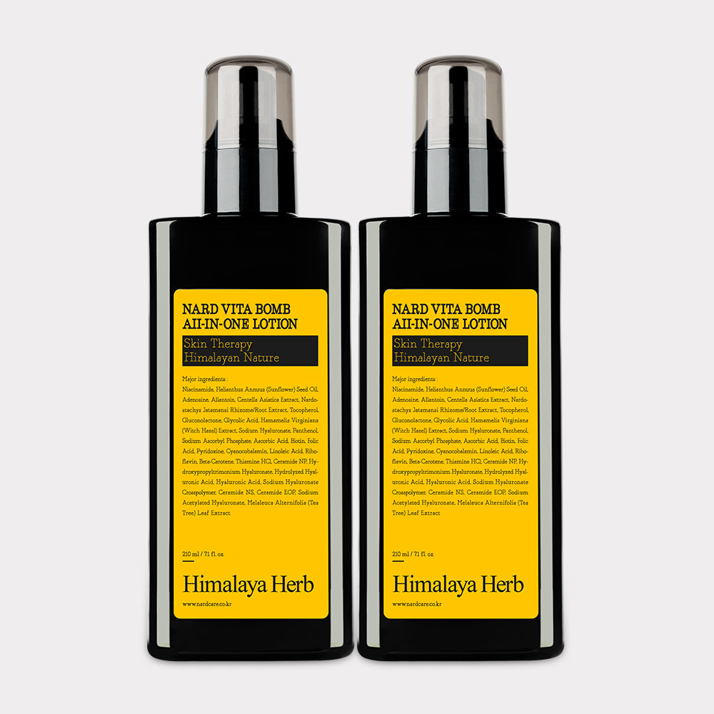 Nard Vita Balm All-in-One Lotion 210ml (2 Pack) Aqua Woody Scent