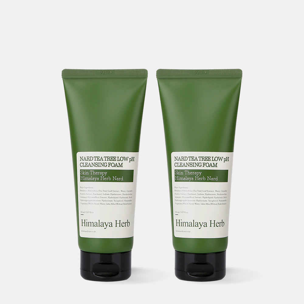 Nard Tea Tree Mild pH Foam Cleanser 150ml (2 Pack)