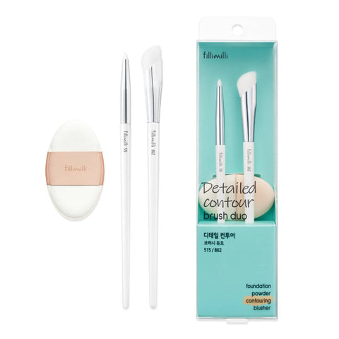 Fillimilli Detail Contour Brush Duo