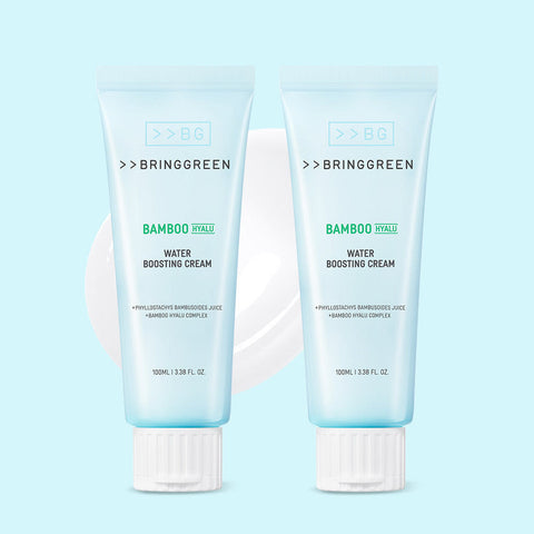 Bringgreen Bamboo Hyalru Water Boosting Cream 100ml Double Set
