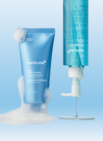 Medicube Zero Pore Blackhead Cleansing Duo (Foam Cleanser 120ml + Cleansing Oil 205ml)
