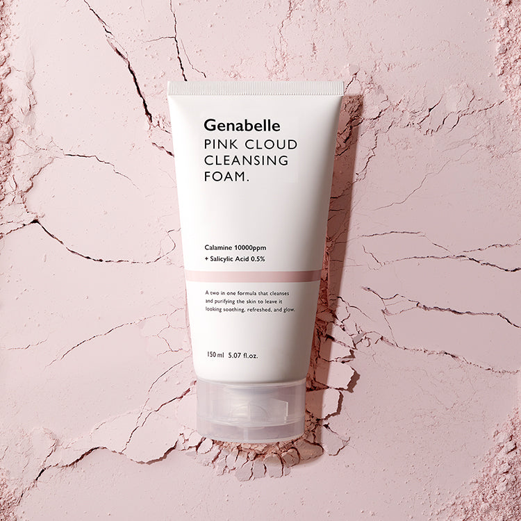 Genabelle Pink Cloud Calamine Cleansing Foam 150ml