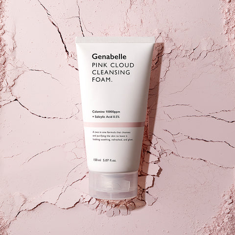 Genabelle Pink Cloud Calamine Cleansing Foam 150ml