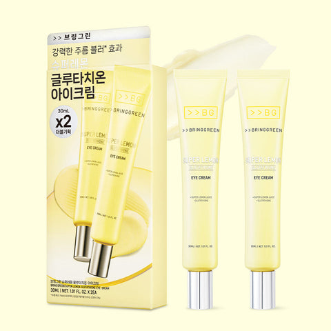 Bringgreen Super Lemon Glutathione Eye Cream 30ml Double Set