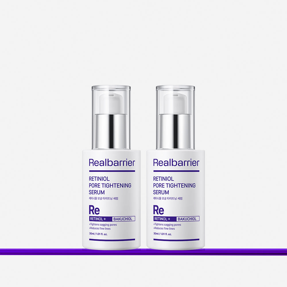 Real Barrier Retinol Pore Tightening Serum 30ml (2 Pack)