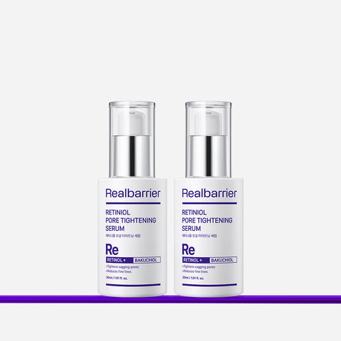 Real Barrier Retinol Pore Tightening Serum 30ml (2 Pack)